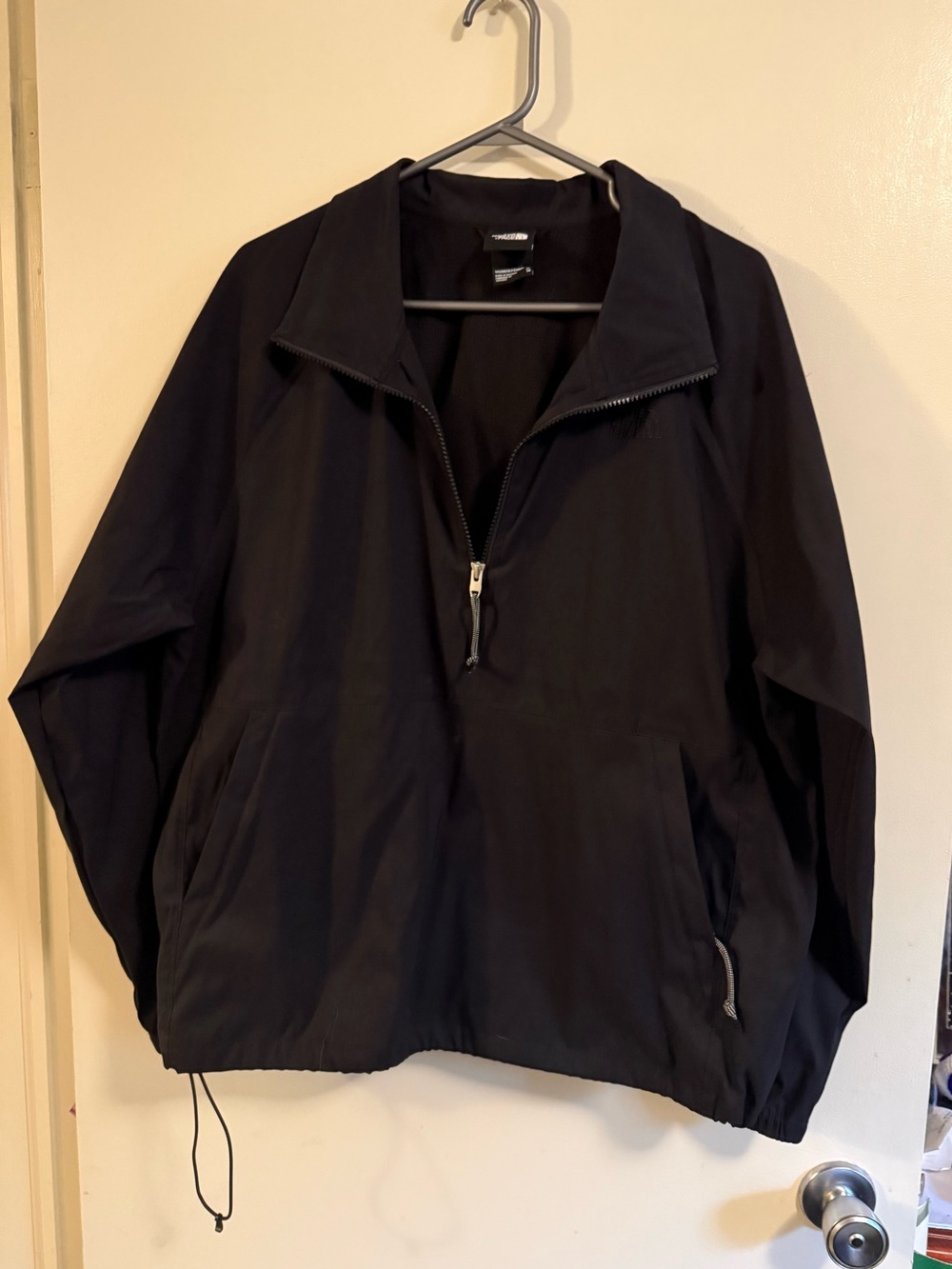 The North Face Women’s Black Half-Zip Windbreaker Jacket